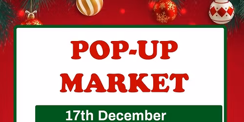 Regs Pop up Christmas market