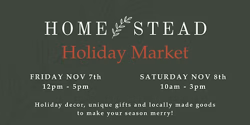 HOMESTEAD Holiday Market