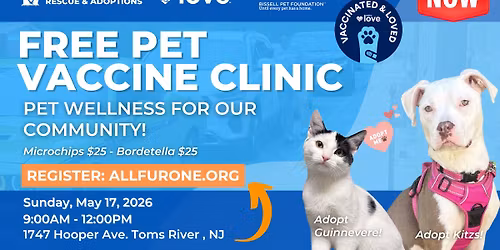 Free Pet Vaccine Clinic