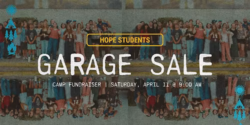 Hope Students Garage Sale