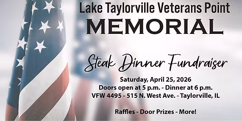 Fundraiser: Steak Dinner, Raffles & Silent Auction