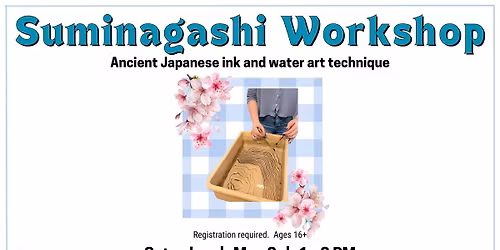 Suminagashi Workshop
