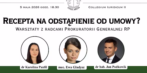 Recepta na odst\u0105pienie od umowy? Warsztaty z radcami Prokuratorii Generalnej RP