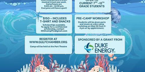 Music, Art & Drama Camp at the Port Theatre