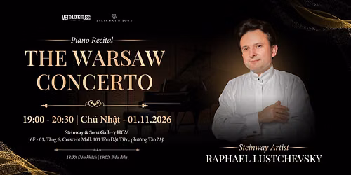 PIANO RECITAL THE WARSAW CONCERTO - 19:00 | 01.11