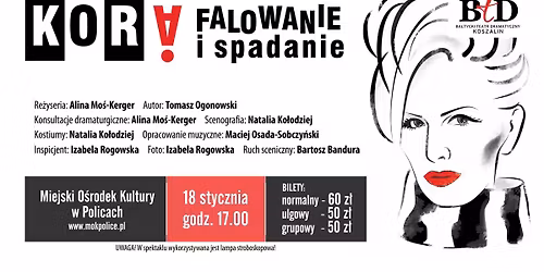 Kora. Falowanie i spadanie