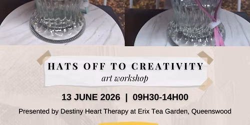 Hats of to creativity-hat painting workshop