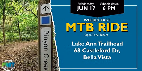 FAST Wed Night Group Ride @ Lake Ann