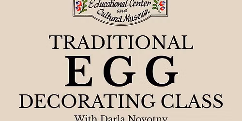 Traditional egg decorating