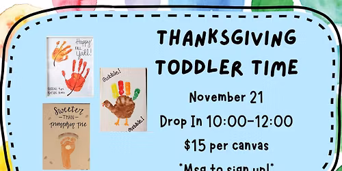 Toddler Time-Fall\/Thanksgiving Options