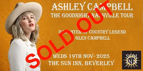Ashley Campbell - The Goodnight Nashville Tour SOLD OUT