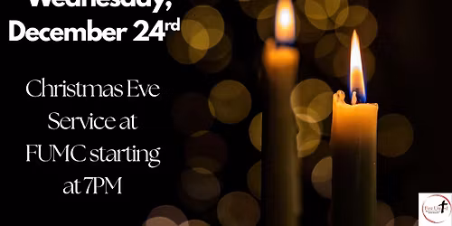 Christmas Eve Candlelight Service at First United Methodist Church