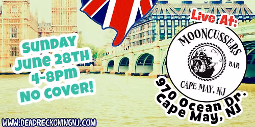 NJ British Invasion Returns to Mooncussers 