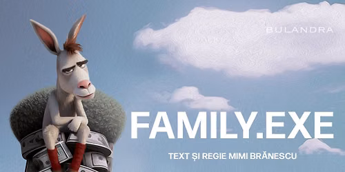 FAMILY.EXE, text de Mimi Br\u0103nescu, regia Mimi Br\u0103nescu
