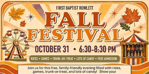 Fall Festival @ First Baptist Rowlett