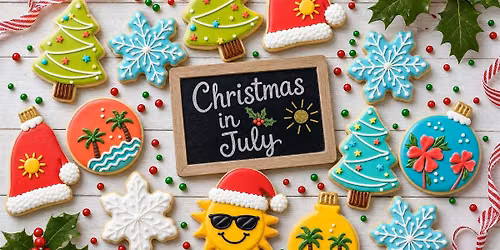 Christmas in July Sugar Cookie Decorating with Royal Icing