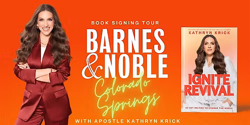 COLORADO SPRINGS BOOK SIGNING - Barnes & Noble Book Tour