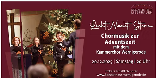 Licht.Nacht.Stern. - Chormusik zur Adventszeit
