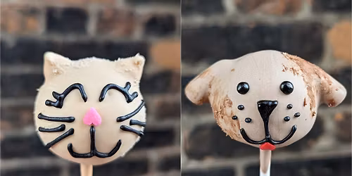 Cat & Dog Cake Pop Decorating Class