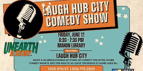 Laugh Hub City: Comedy Show at Mahon Library