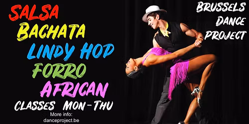 Salsa, Bachata, Lindy Hop, Forr\u00f3, African Dance Classes\/Cours