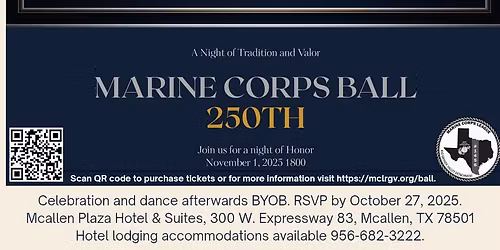 Marine Corps Ball 250th