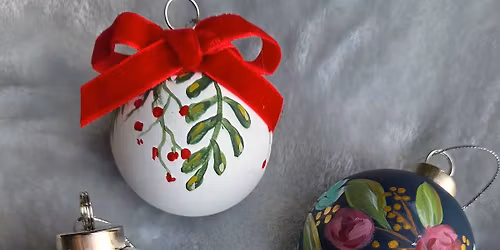 Ornament Painting - Create Holiday Magic!
