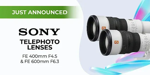 New Sony Lenses Counter Demo with Scott Sitkiewitz