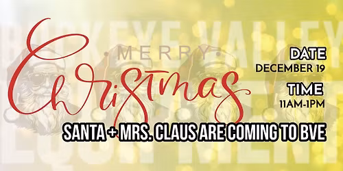 SANTA + MRS. CLAUS at BVE