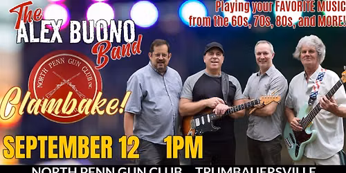 Alex Buono Band - CLAMBAKE!