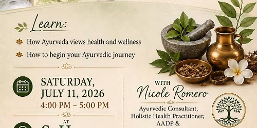 FREE Introduction to Ayurveda 