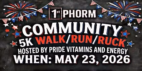 1st Phorm Community 5K Walk\/Run\/Ruck