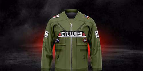 Cyclones v Fuel | Military Appreciation featuring Top Gun