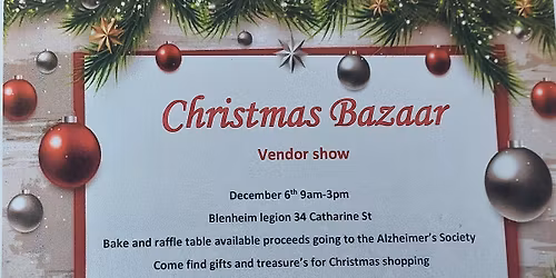 Christmas Bazaar