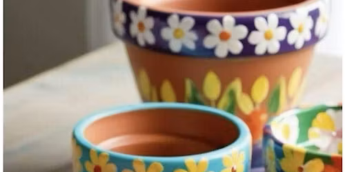 Mothers Day Flower Pot Paint Night!