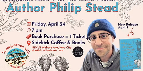 An Interactive Author Event with Children's Author Philip Stead
