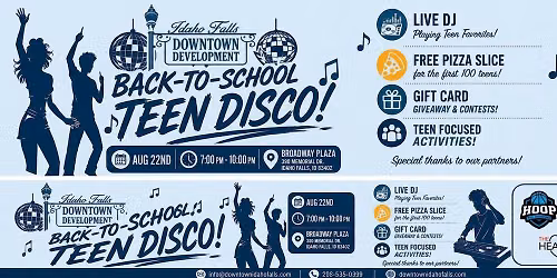 Back To School Downtown Disco 