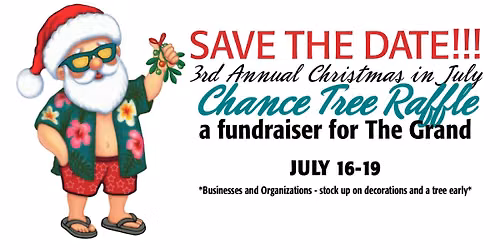 3rd Annual Christmas in July Fundraiser