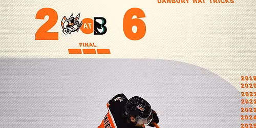 Danbury Hat Tricks vs. Binghamton Black Bears