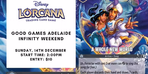 GGA Lorcana Infinity Weekend