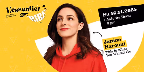 Janine Harouni - This Is What You Waited For