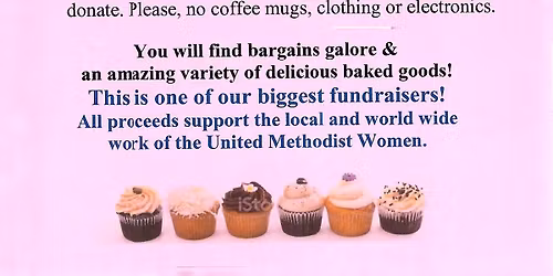 United Women of Faith's Annual Yard & Bake Sale