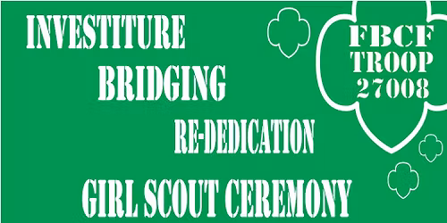 Girl Scout Ceremony