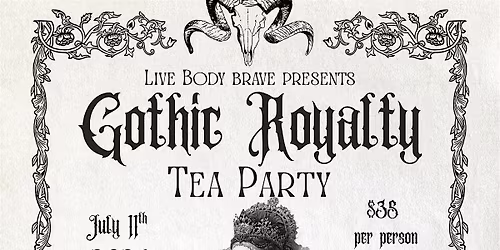 Gothic Royalty Tea Party