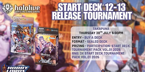 Hololive - Start Deck 12-13 Release Tournament!