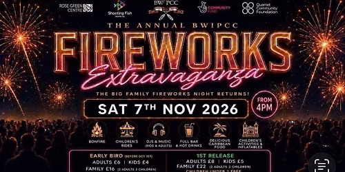 THE ANNUAL BRISTOL FIREWORKS EXTRAVAGANZA