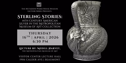 Lecture: Sterling Stories: 19th Century American Silver in The Metropolitan Museum of Art Collection