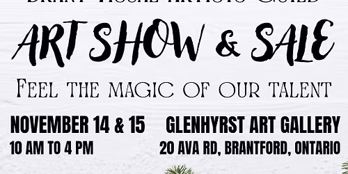 Brant Visual Artists Guild Art Show & Sale