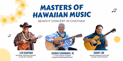 Masters of Hawaiian Music: George Kahumoku Jr, Led Kaapana & Sonny Lim