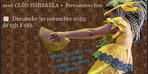 Stage de danses congolaises \u00e0 Paris